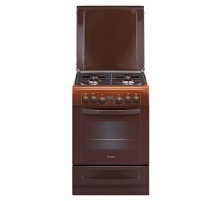 Плита Комбинированная Gefest ПГЭ 6102-03 0001 коричневый реш.чугун
