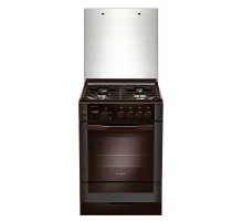 Плита Газовая Gefest ПГ 6300-03 0047 коричневый (стеклянная крышка) реш.чугун