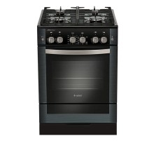 Плита Газовая Gefest ПГ 6500-02 0044 черный реш.чугун