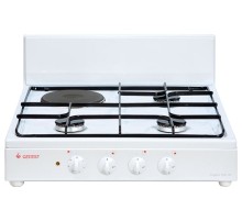 Плита Комбинированная Gefest ПГЭ 910-01 белый эмаль (настольная)