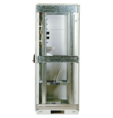 Шкаф коммутационный ЦМО (ШТК-М-42.8.8-4ААА) напольный 42U 800x820мм пер.дв.перфор. задн.дв.стал.лист 2 бок.пан. 500кг белый 655мм 123.1кг 180град. 2030мм
