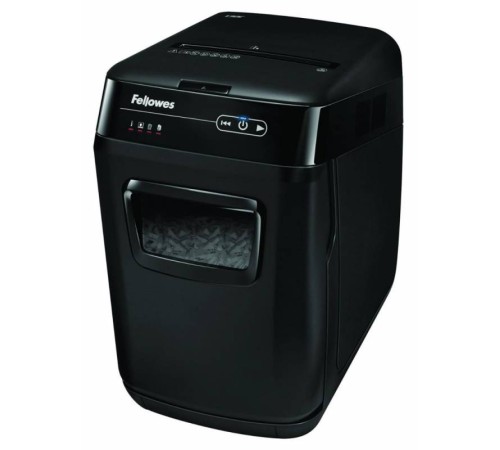 Шредер Fellowes AutoMax 150C с автоподачей (секр.P-4)/фрагменты/150лист./32лтр./скрепки/скобы/пл.карты/CD