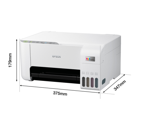 Epson EcoTank L3256 МФУ А4 цветное: принтер/копир/сканер, 33/15 стр./мин.(чб/цвет), крышка оригиналов, USB, WiFi, Wi-Fi Direct, в комплекте чернила 8 100/6 500 стр.(чб/цвет) (C11CJ67421) Epson EcoTank L3256 МФУ А4 цветное: принтер/копир/сканер, 33/15 стр./мин.(чб/цвет), крышка оригиналов, USB, WiFi, Wi-Fi Direct, в комплекте чернила 8 100/6 500 стр.(чб/цвет) (C11CJ67421)