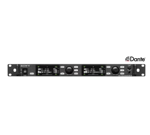 Двухканальный приемник с AES\Analog\Dante (DWR-R03D)