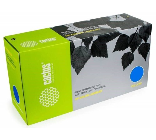 Картридж лазерный Cactus CS-CF302A CF302A желтый (32000стр.) для HP CLJ Ent M880