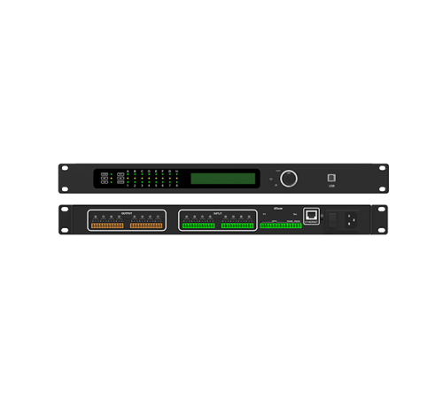 8-канальный аудиопроцессор Конференц-связи (DP8001) 8-канальный аудиопроцессор Конференц-связи (DP8001)