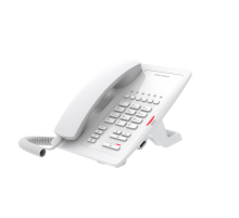 Fanvil Гостиничный IP телефон белый, 2 порта 10/100 Мбит, PoE, сменные панели логотипов, без дисплея,wi-fi (H3W white)