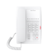 Fanvil Гостиничный IP телефон белый, 2 порта 10/100 Мбит, PoE, сменные панели логотипов, без дисплея,wi-fi (H3W white)
