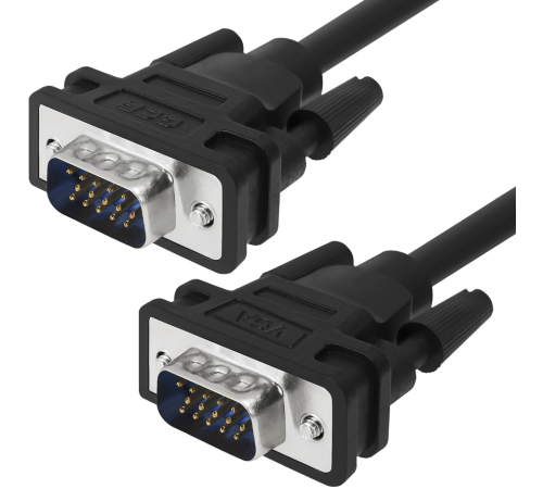 Greenconnect Кабель SVGA 5.0m чёрный, ферритовые кольца, OD8.0mm. 15M / 15M Premium, 28/28 AWG, двойной экран, GCR-51862 Greenconnect VGA (m) - VGA (m) 5м (GCR-51862) Greenconnect Кабель SVGA 5.0m чёрный, ферритовые кольца, OD8.0mm. 15M / 15M Premium, 28/28 AWG, двойной экран, GCR-51862 Greenconnect VGA (m) - VGA (m) 5м (GCR-51862)