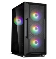 Корпус ZALMAN I3 NEO BLACK, ATX, BLACK, FRONT MESH, WINDOW, 2x3.5", 3x2.5", 1xUSB2.0, 2xUSB3.0, FAN CONTROLLER, FRONT 3x120mm RGB, REAR 1x120mm RGB (I3 NEO Black)