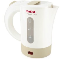 Чайник электрический Tefal KO120130 0.5л. 650Вт белый/бежевый (корпус: пластик)
