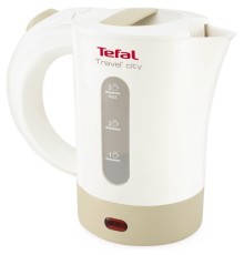 Чайник электрический Tefal KO120130 0.5л. 650Вт белый/бежевый (корпус: пластик)