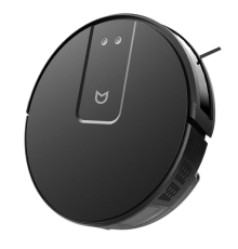Робот-пылесос с гироскопом Robot vacuum IRBIS Peach 0121,2500 mAh,28W,2000Pa, Hyroscope, Black, charging stat, remote, roller brush & cloth for wet, 2 in 1 water tank & dust collector, brushes 2, HEPA filter 2, cleaning brush (IRP0121_b)