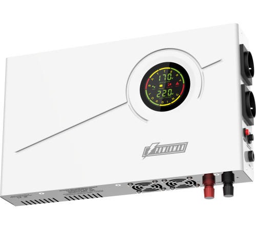 ИБП POWERMAN Smart 800 INV, линейно-интерактивный, 800ВА/528Вт, 140-275В, 2 евророзетки, внешняя батарея 12В от 18Ач до 200Ач (не входит в комплект поставки), ток заряда 13А, ЖК-дисплей, навесной, 410мм х 268мм х 70мм, 8.98 кг. Powerman Smart 800 INV ИБП POWERMAN Smart 800 INV, линейно-интерактивный, 800ВА/528Вт, 140-275В, 2 евророзетки, внешняя батарея 12В от 18Ач до 200Ач (не входит в комплект поставки), ток заряда 13А, ЖК-дисплей, навесной, 410мм х 268мм х 70мм, 8.98 кг. Powerman Smart 800 INV