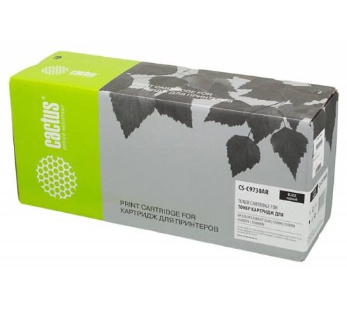 Картридж лазерный Cactus CS-C9730AR черный (13000стр.) для HP CLJ 5500/5550