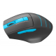 Мышь беспроводная A4Tech Fstyler FG30S grey/blue (USB, оптическая, 2000dpi, 6but, silent) (FG30S BLUE)