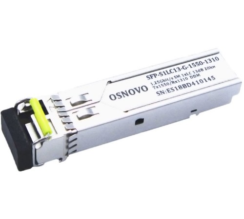 Трансивер OSNOVO SFP-S1LC13-G-1550-1310