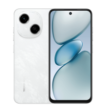 KL4 SPARK GO 1 128+4 Glittery White, 6.56", 20:9, 1612 x 720 пикселей, 1.6GHz, 8 Core, 4GB RAM, 128GB, up to 1TB flash, 13Mpix+AI/8Mpix, 2 Sim, 4G, BT v5.0, WiFi 802.11 b/g/n, GPS/AGPS, GLONASS,NFC, Type-C, 4900mAh, Android T-GO, 183g, 163,69 ммx75,6