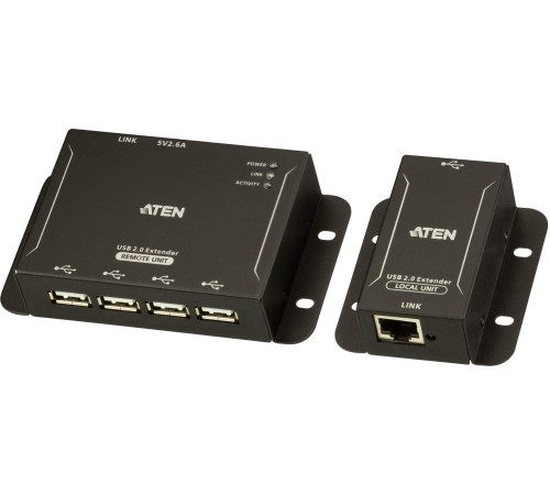 4-х портовый удлинитель, USB 2.0,  50 метр., CAT 5 ATEN UCE3250