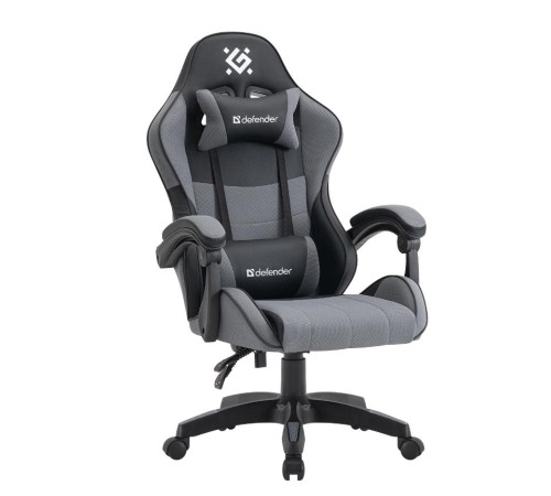Игровое кресло STRIDER BLK/GREY PU 64056 DEFENDER