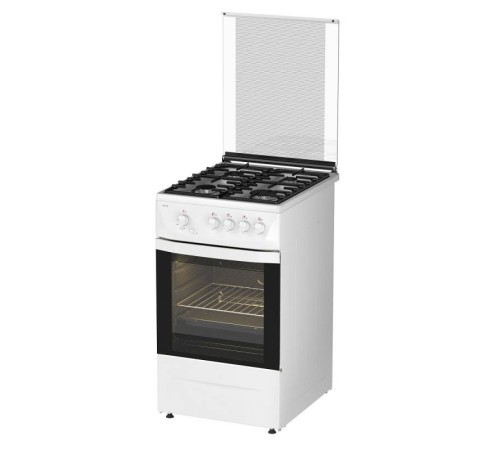 Плита Газовая Darina 1D1 GM 241 008 W белый реш.чугун Плита Газовая Darina 1D1 GM 241 008 W белый реш.чугун