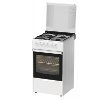Плита Комбинированная Darina 1B КM 441 301 W белый реш.эмаль