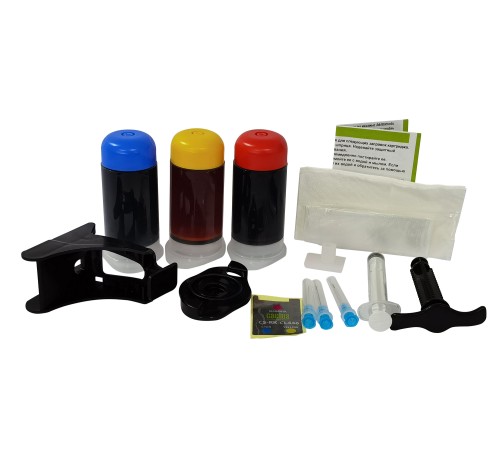 Заправочный набор Cactus CS-RK-CZ638 многоцветный 3x30мл для HP DJ 2020/2520