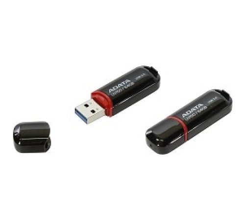 Флеш Диск A-Data 64Gb AUV150-64G-RBK USB3.0 черный