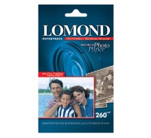 Фотобумага Lomond 1103302 10x15/260г/м2/20л./белый полуглянцевое для струйной печати
