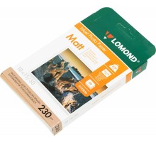 Фотобумага Lomond 0102034 10x15/230г/м2/50л./белый матовое для струйной печати