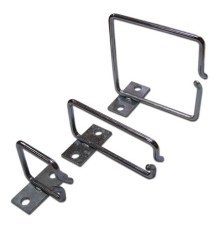 Кабельный органайзер Вертикальный Lanmaster TWT-RING-M80X40 односторонний кольца 1U глуб.:80мм