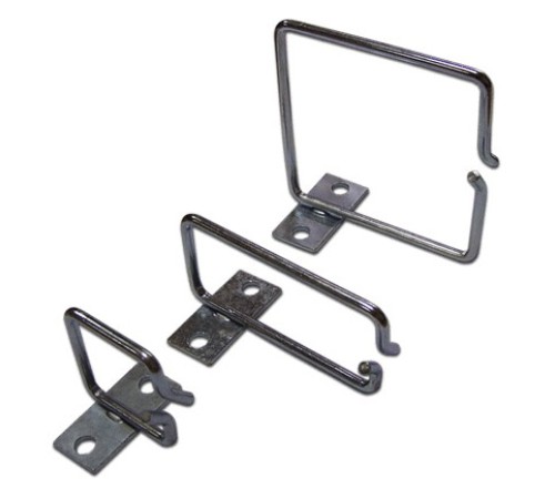 Кабельный органайзер Вертикальный Lanmaster TWT-RING-M80X40 односторонний кольца 1U глуб.:80мм