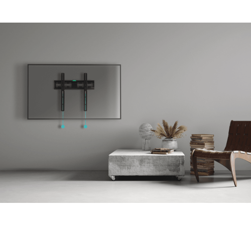 Кронштейн для телевизора Onkron FM2 черный 32"-65" макс.50кг настенный фиксированный Кронштейн для телевизора Onkron FM2 черный 32"-65" макс.50кг настенный фиксированный