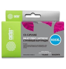 Картридж струйный Cactus CS-C2P25AE №935XL пурпурный (14.6мл) для HP DJ Pro 6230/6830