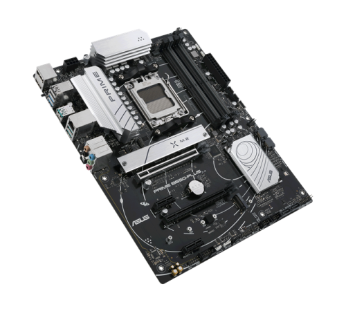 Материнская плата ASUS PRIME B650-PLUS, Socket AM5, B650, 4*DDR5, HDMI+DP, 4xSATA3 + RAID, M2, Audio, Gb LAN, USB 3.2, USB 2.0,ATX; 90MB1BS0-M0EAY0 (PRIME B650-PLUS)