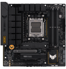 Материнская плата ASUS TUF GAMING B650M-PLUS, Socket AM5, B650, 4*DDR5, HDMI+DP, 4xSATA3 + RAID, M2, Audio, Gb LAN, USB 3.2, USB 2.0, mATX; 90MB1BF0-M0EAY0 (TUF GAMING B650M-PLUS)