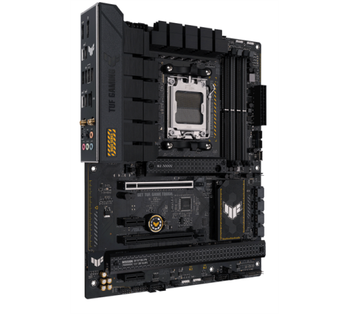Материнская плата ASUS TUF GAMING B650-PLUS WIFI, Socket AM5, B650, 4*DDR5, HDMI+DP, 4xSATA3 + RAID, M2, Audio, Gb LAN, USB 3.2, USB 2.0,ATX; 90MB1BZ0-M0EAY0 (TUF GAMING B650-PLUS WIFI)
