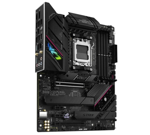 Материнская плата ASUS ROG STRIX B650E-F GAMING WIFI, Socket AM5, B650, 4*DDR5, HDMI+DP, 4xSATA3 + RAID, M2, Audio, Gb LAN, USB 3.2, USB 2.0, ATX; 90MB1BQ0-M0EAY0 (ROG STRIX B650E-F GAMING WIFI)