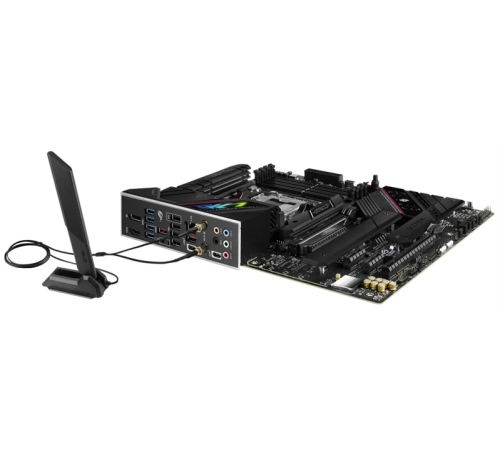 Материнская плата ASUS ROG STRIX B650E-F GAMING WIFI, Socket AM5, B650, 4*DDR5, HDMI+DP, 4xSATA3 + RAID, M2, Audio, Gb LAN, USB 3.2, USB 2.0, ATX; 90MB1BQ0-M0EAY0 (ROG STRIX B650E-F GAMING WIFI)