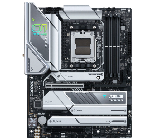 Материнская плата ASUS PRIME X670E-PRO WIFI, Socket AM5, X670, 4*DDR5, HDMI+DP, 4xSATA3 + RAID, M2, Audio, Gb LAN, USB 3.2, USB 2.0, ATX; 90MB1BL0-M0EAY0 (PRIME X670E-PRO WIFI)