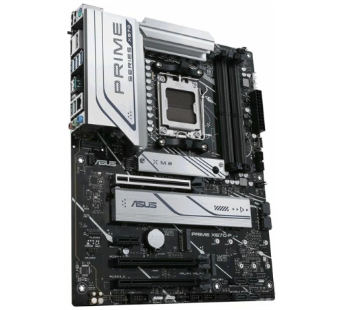 Материнская плата ASUS PRIME X670-P, Socket AM5, X670, 4*DDR5, HDMI+DP, 6xSATA3 + RAID, M2, Audio, Gb LAN, USB 3.2, USB 2.0, ATX; 90MB1BU0-M0EAY0 (PRIME X670-P)