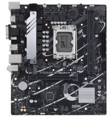 Материнская плата ASUS PRIME B760M-K D4, LGA1700, B760, 2*DDR4, HDMI+VGA, 4xSATA3 + RAID, M2, Audio, Gb LAN, USB 3.2, USB 2.0, mATX; 90MB1DS0-M0EAY0 (PRIME B760M-K D4)