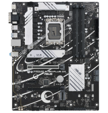 Материнская плата ASUS PRIME B760-PLUS D4, LGA1700, B760, 4*DDR4, HDMI+DP+VGA, 4xSATA3 + RAID, M2, Audio, Gb LAN, USB 3.2, USB 2.0, ATX; 90MB1CW0-M0EAY0 (PRIME B760-PLUS D4)