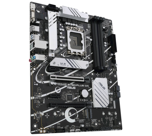 Материнская плата ASUS PRIME B760-PLUS D4, LGA1700, B760, 4*DDR4, HDMI+DP+VGA, 4xSATA3 + RAID, M2, Audio, Gb LAN, USB 3.2, USB 2.0, ATX; 90MB1CW0-M0EAY0 (PRIME B760-PLUS D4)