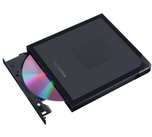 Оптический привод ASUS SDRW-08V1M-U/BLK/G/AS/P2G, dvd-rw, external, USB Type-C cable; 90DD02L0-M29000 (SDRW-08V1M-U/BLK/G/AS/P2G)