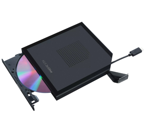 Оптический привод ASUS SDRW-08V1M-U/BLK/G/AS/P2G, dvd-rw, external, USB Type-C cable; 90DD02L0-M29000 (SDRW-08V1M-U/BLK/G/AS/P2G)