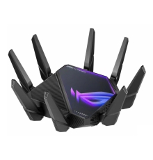 ASUS ROG GT-AXE16000 // роутер 802.11 a/b/g/n/ac/ax до 1148 + 4804Мбит/c, 2,4 + 5 гГц, 8 антенн, USB, GBT LAN ; 90IG06W0-MU2A10 (GT-AXE16000)