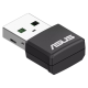 Адаптер ASUS USB-AX55 NANO // WI-FI 802.11ax/ac/a/g/n, 400 + 867 Mbps USB 3.0 Adapter + 2 антенны ; 90IG06X0-MO0B00 (USB-AX55 NANO)