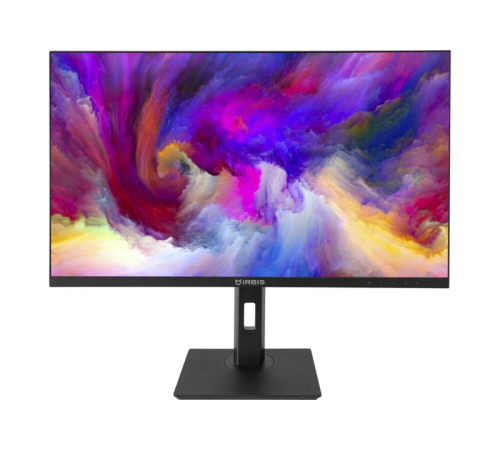 Монитор IRBIS SMARTVIEW 27'' LED Monitor 2560x1440, 16:9, IPS, 300 cd/m2, 1000:1, 3ms, 178°/178°, HDMI, DP, USBх3, Audio output, Pjack, 75Hz, Height, Tilt, Swiv, Pivot, Speakers, внутр. бп, Black NEW (ISM27QIDL)