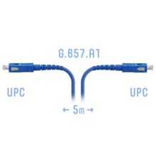Патчкорд оптический армированный SC/UPC 5 метров